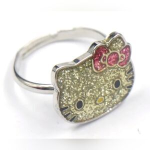 Sanrio Hello Kitty Sparkly Adjustable Ring